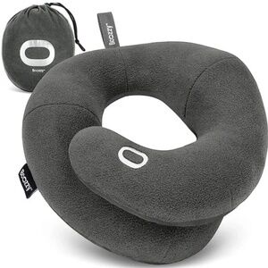 Neck Pillow for Travel Provides Double Support to The Head, Neck, and Chin Large